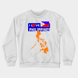 I Love Philippines Crewneck Sweatshirt
